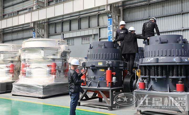 全液壓圓錐破碎機，液壓過載保護裝置，自動調(diào)節(jié)出料粒度