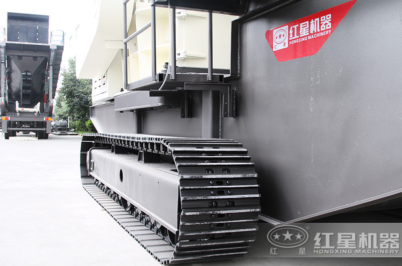 可移動建筑工地垃圾粉碎機(jī)，履帶液壓驅(qū)動