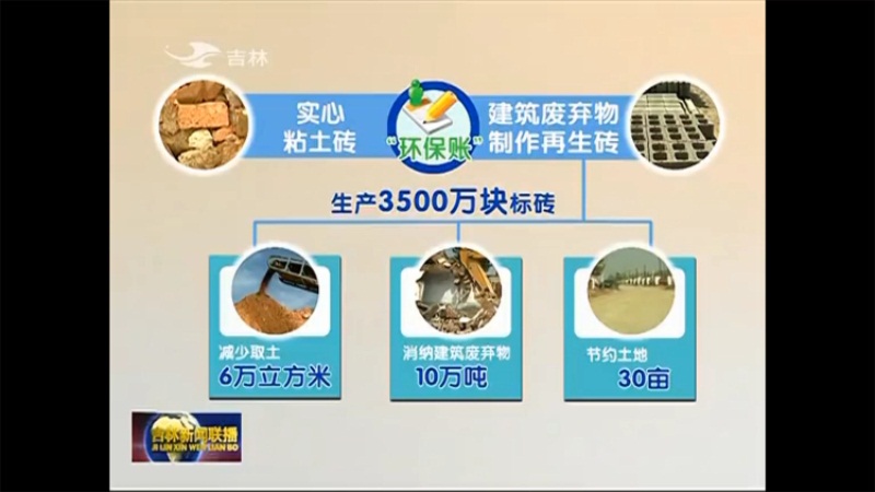 建筑廢棄物可做磚，經(jīng)濟價值高