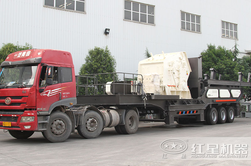 建筑垃圾制砂機(jī)行走自如，直接開往現(xiàn)場